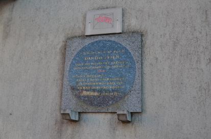 Senožeče - Spominska plošča Danilu Zelenu