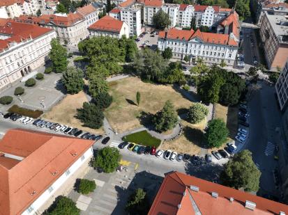 Maribor - Park na Maistrovem trgu