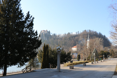 Bled - Svetilke na Cesti svobode