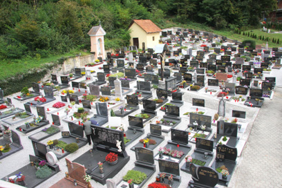 Ihan - Pokopališče