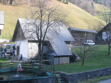 Hotovlja - Fortunov mlin in kozolec