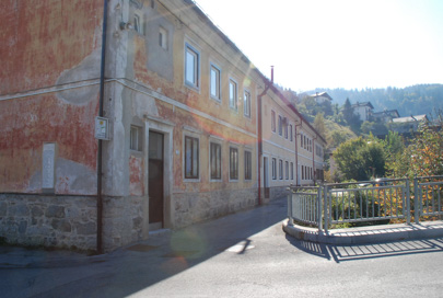 Idrija - Rudarski blok na Freyerjevi ulici