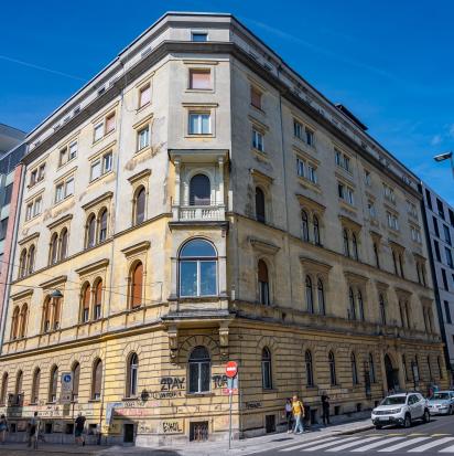 Ljubljana - Hiša Dalmatinova 10