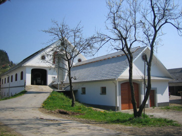 Gorenja vas - Posavcev hlev in kozolec