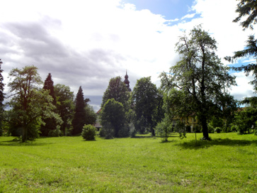 Preddvor - Park graščine Preddvor