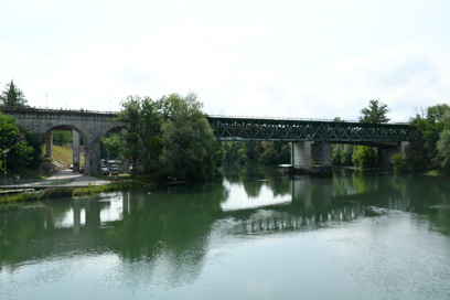 Novo mesto - Železniški most in predor