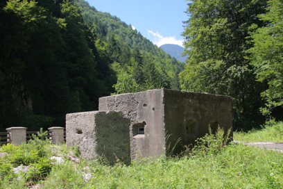 Kokra - Vojaški bunker pri Taborskem mostu v Zgornji Kokri