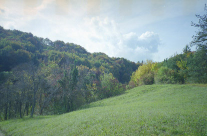 Leščevje - Ruševine gradu Kravjek