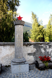 Kranjska Gora - Spomenik padlim v NOB