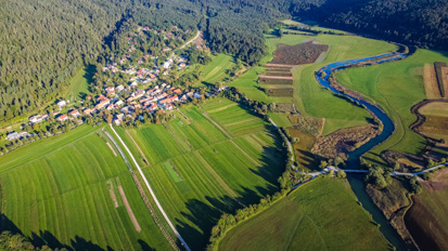 Gorenje Jezero - Naselbina Hrastene njive