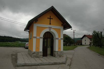 Bruhanja vas - Kapelica Matere božje