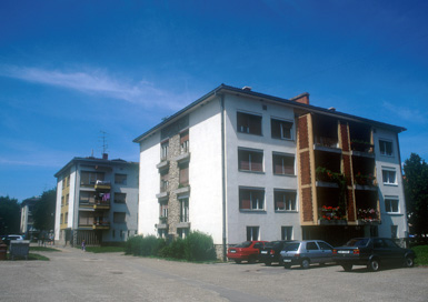 Murska Sobota - Stanovanjski stolpiči ob Ulici Štefana Kovača