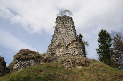 Zgornja Lipnica - Ruševine gradu Pusti grad