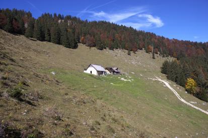 Hudi Graben - Lešanska planina