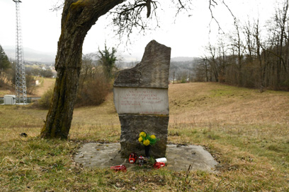 Stranska vas pri Novem mestu - Spomenik talcem