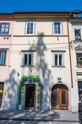 Ljubljana - Hiša Levstikov trg 6