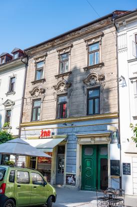 Ljubljana - Hiša Levstikov trg 8