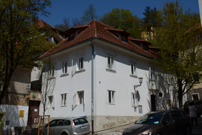 Ljubljana - Hiša Ulica na Grad 3
