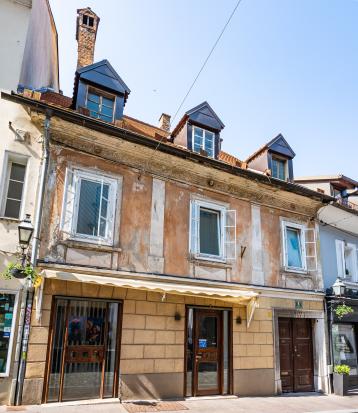 Ljubljana - Hiša Gornji trg 8