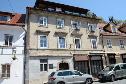 Ljubljana - Hiša Gornji trg 31