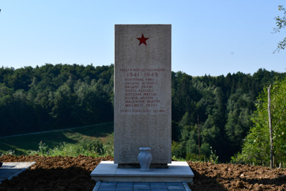 Maline pri Štrekljevcu - Spomenik NOB
