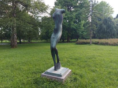 Ljubljana - Bronasta plastika Evridika