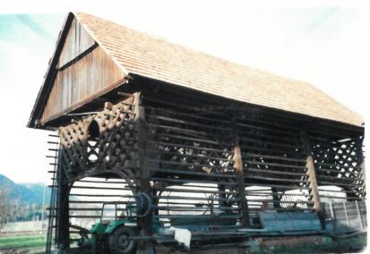 Spodnje Gorče - Kozolec na domačiji Spodnje Gorče 5