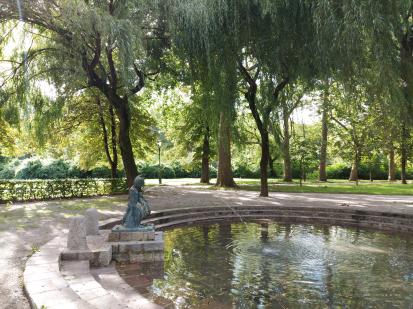 Ljubljana - Trikotni park v Tivoliju