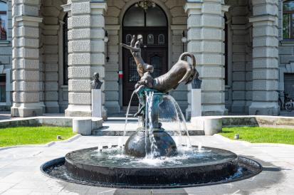 Ljubljana - Fontana Evropa