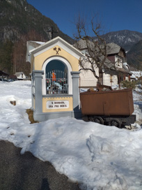 Log pod Mangartom - Znamenje sv. Barbare