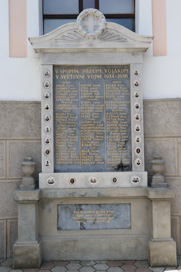 Cerklje na Gorenjskem - Spominska plošča padlim v 1. svetovni vojni