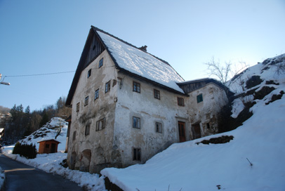 Idrija - Hiša Ulica Otona Župančiča 36