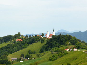 Tinska gora - Območje vinogradniškega slemena