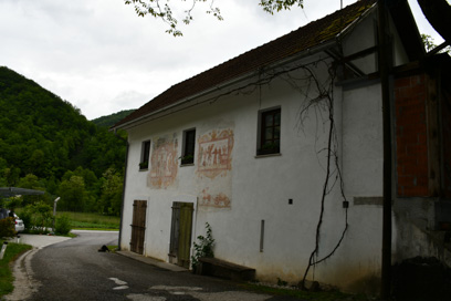 Dolenja Trebuša - Mlin in žaga na domačiji pri Kofolu