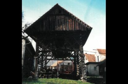 Spodnje Gorče - Kozolec na domačiji Spodnje Gorče 4