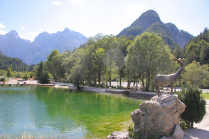 Kranjska Gora - Kip Kozorog v Jasni
