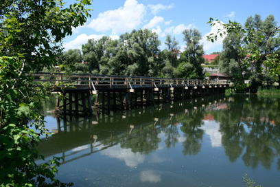 Otočec - Leseni most čez Krko