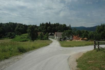 Koče - Opuščena kočevarska vas Koče