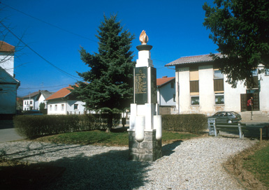 Križevci pri Ljutomeru - Spomenik NOB