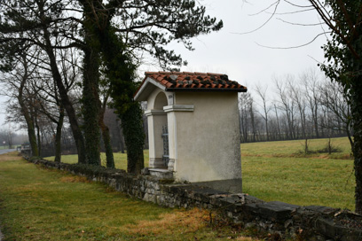 Cesta pri Ajdovščini - Kapelica na Nemškarci