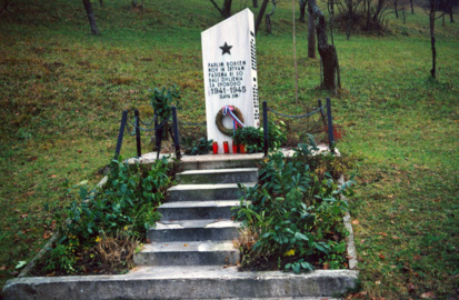 Kanalski Lom - Spomenik NOB