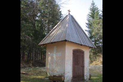 Zgornje Jezersko - Kapelica ob poti k staremu Ožboltu