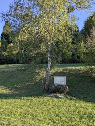 Lancovo - Spominsko znamenje talcem pri Remčevi žagi
