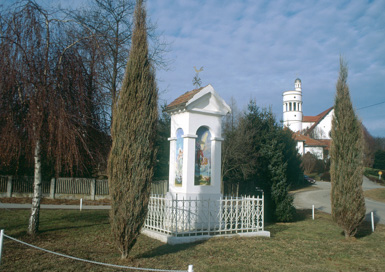 Bogojina - Znamenje pod cerkvijo
