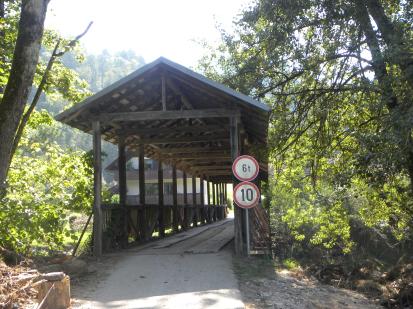 Žabja vas - Leseni most