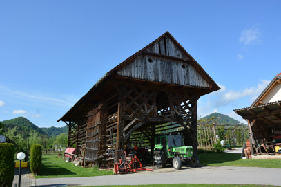 Sveti Lovrenc - Kozolec na domačiji Sv. Lovrenc 43