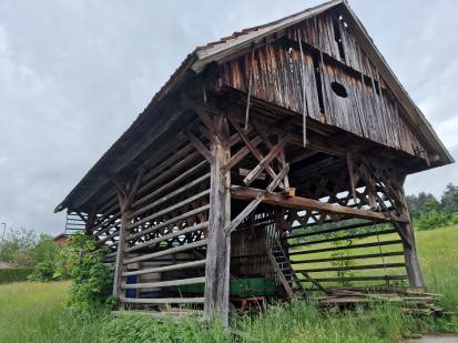 Sveti Lovrenc - Kozolec na domačiji Sv. Lovrenc 84