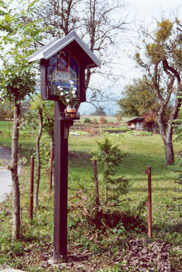 Radovljica - Znamenje ob železniški progi