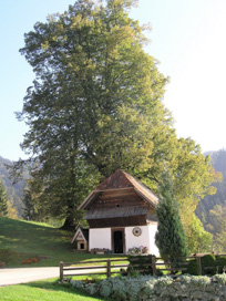 Zgornje Jezersko - Kašča na domačiji Spodnji Virnik