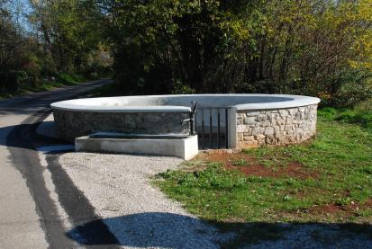 Korita na Krasu - Vodni zbiralnik
